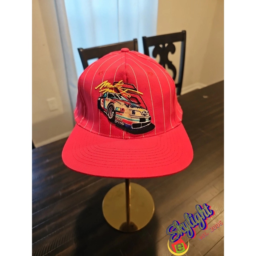 Amapro Red 90's‎ Vintage Mark Martin #6 Valvoline Snapback Cap/hat